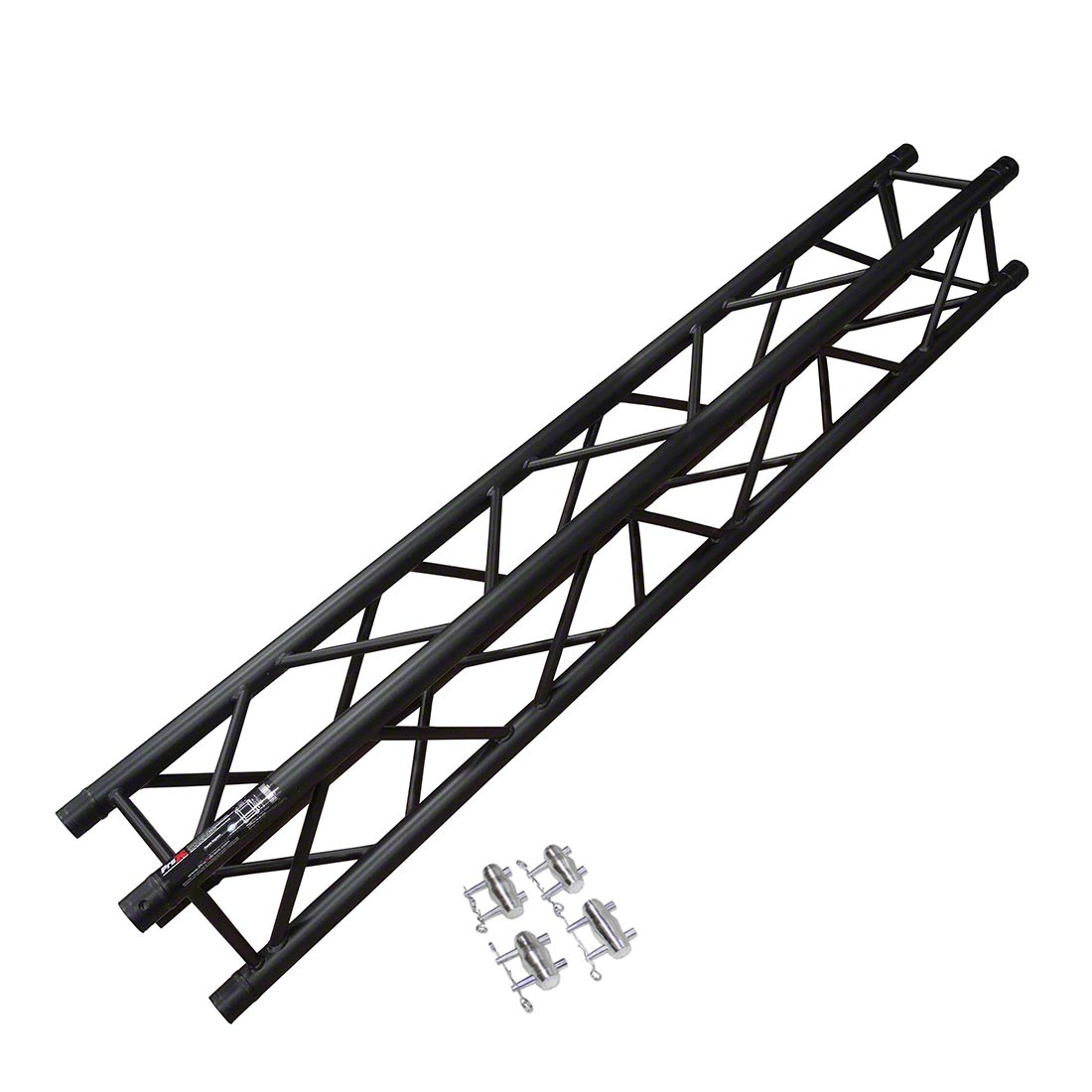 ProX F34 Square Truss Straight Segment Matte Black - 2.5 Meter