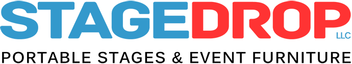 StageDrop Portable Stages and Event Furniture